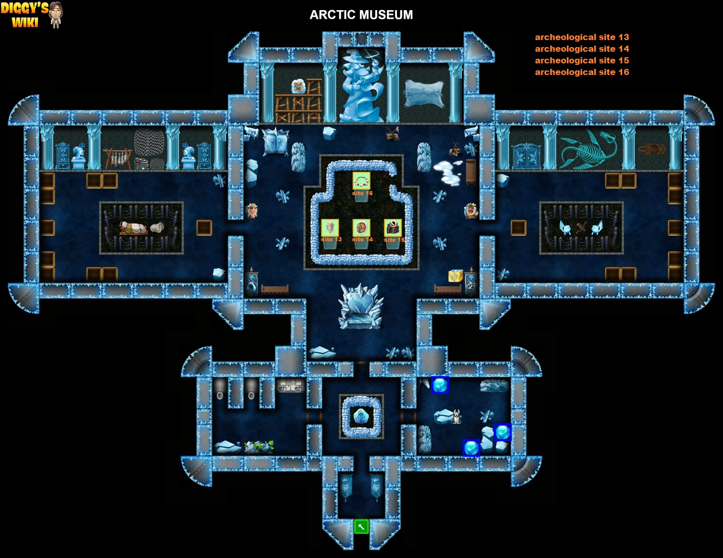 Arctic Museum Map 0