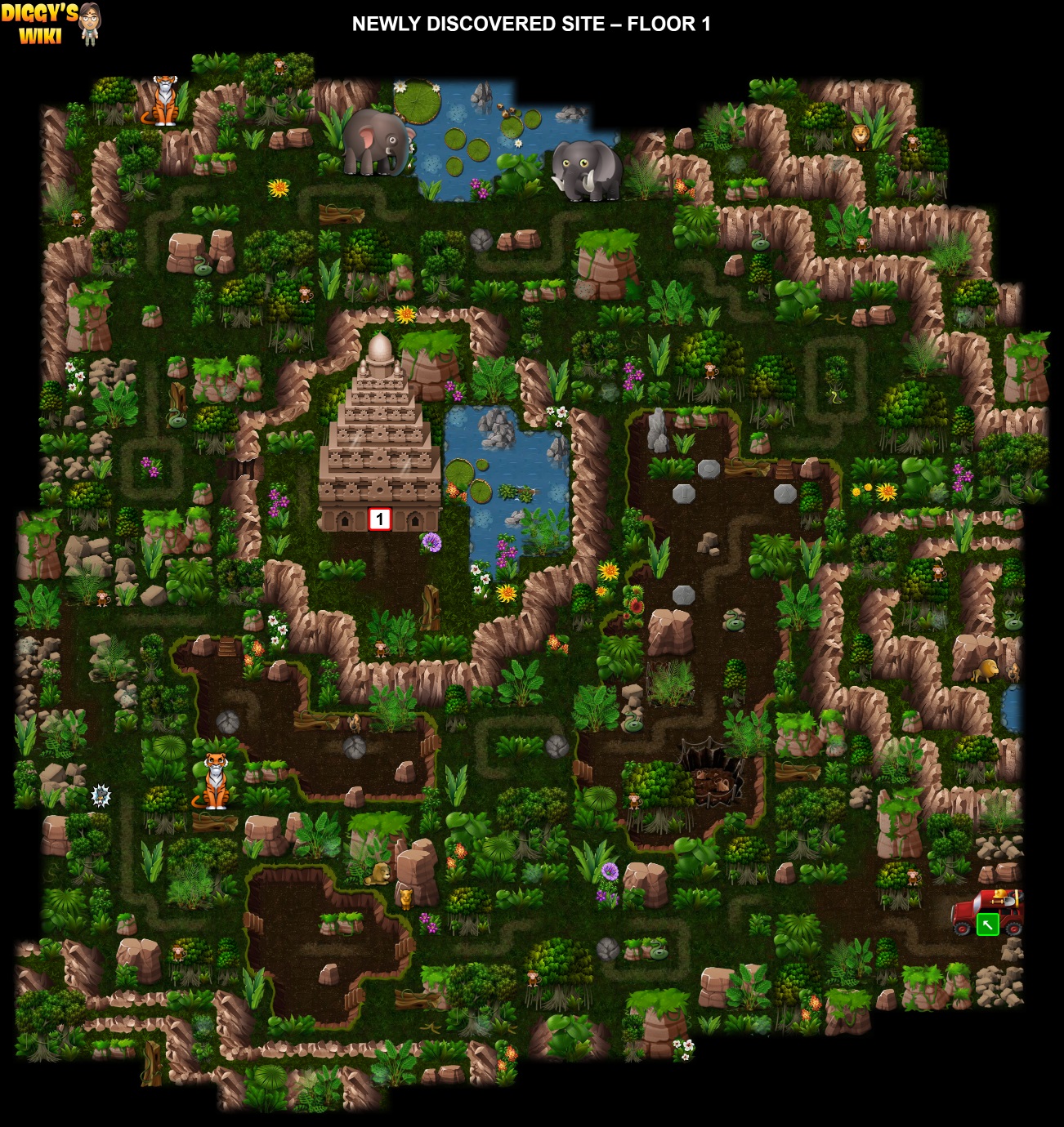 Newly Discovered Site Map 0