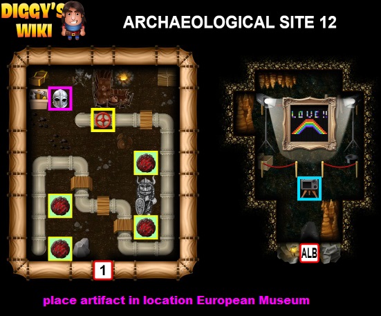Archaeological Site 12 Map 1