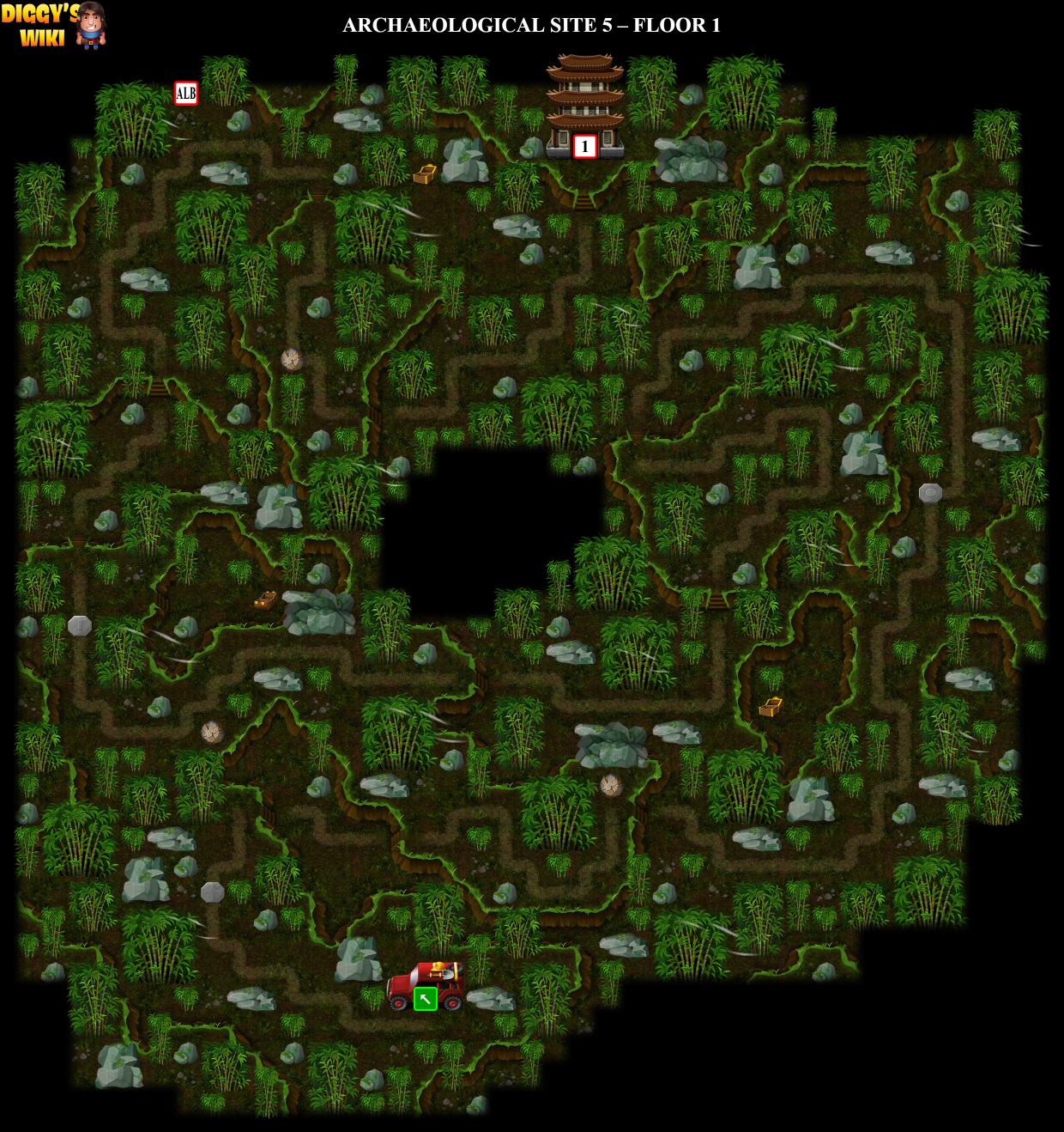 Archaeological Site 5 Map 0