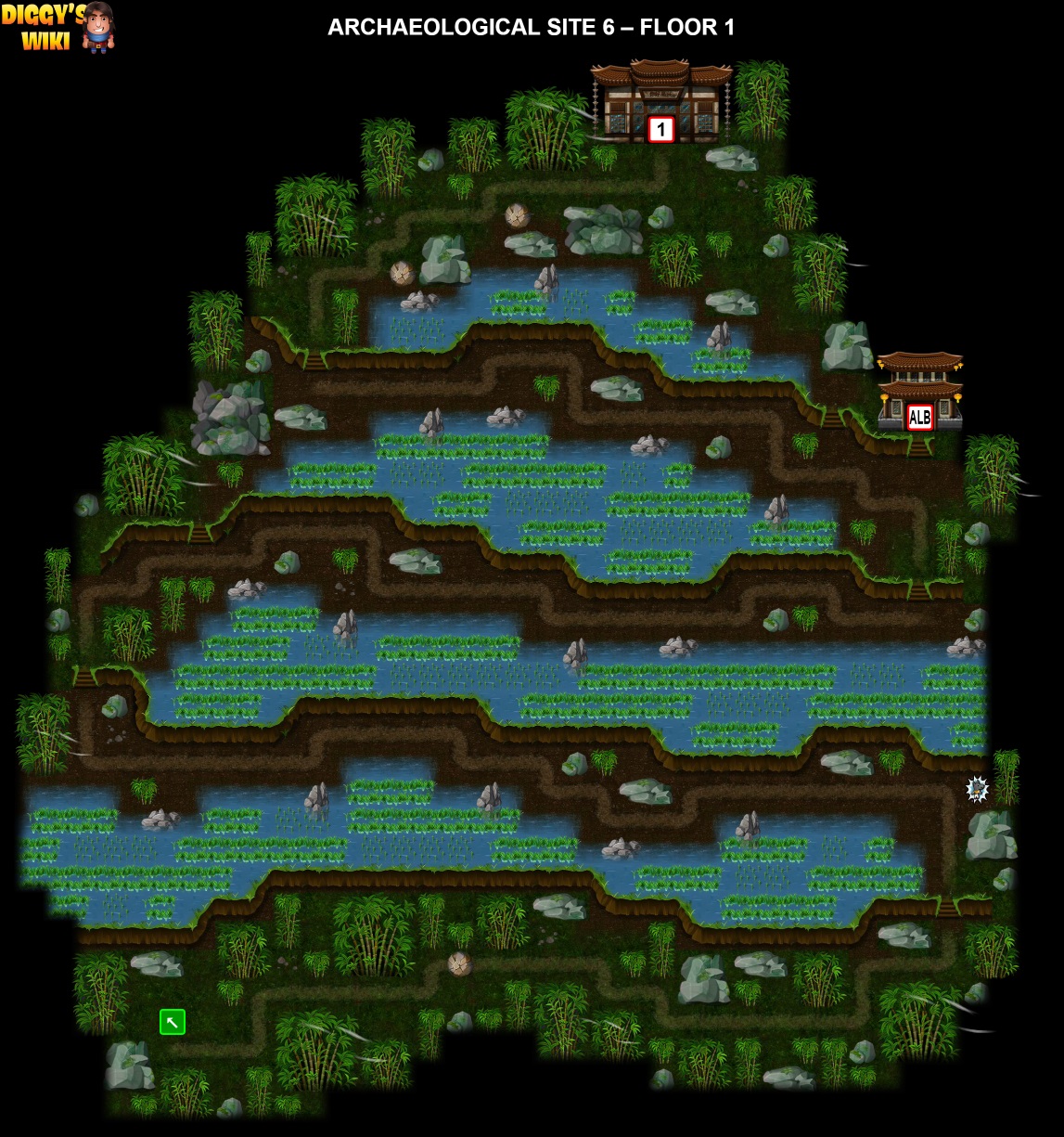 Archaeological Site 6 Map 0