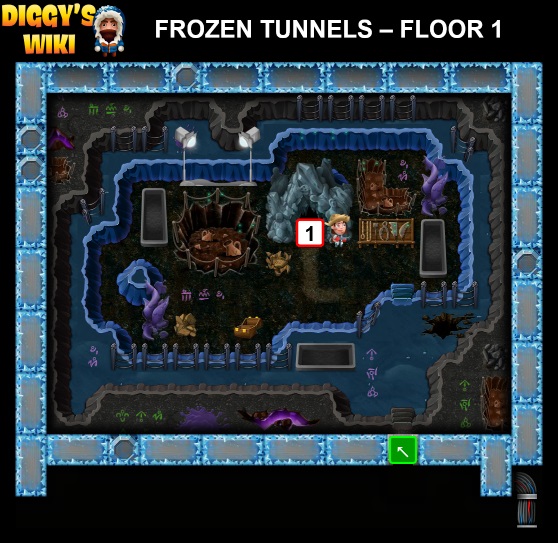 Frozen Tunnels Map 0