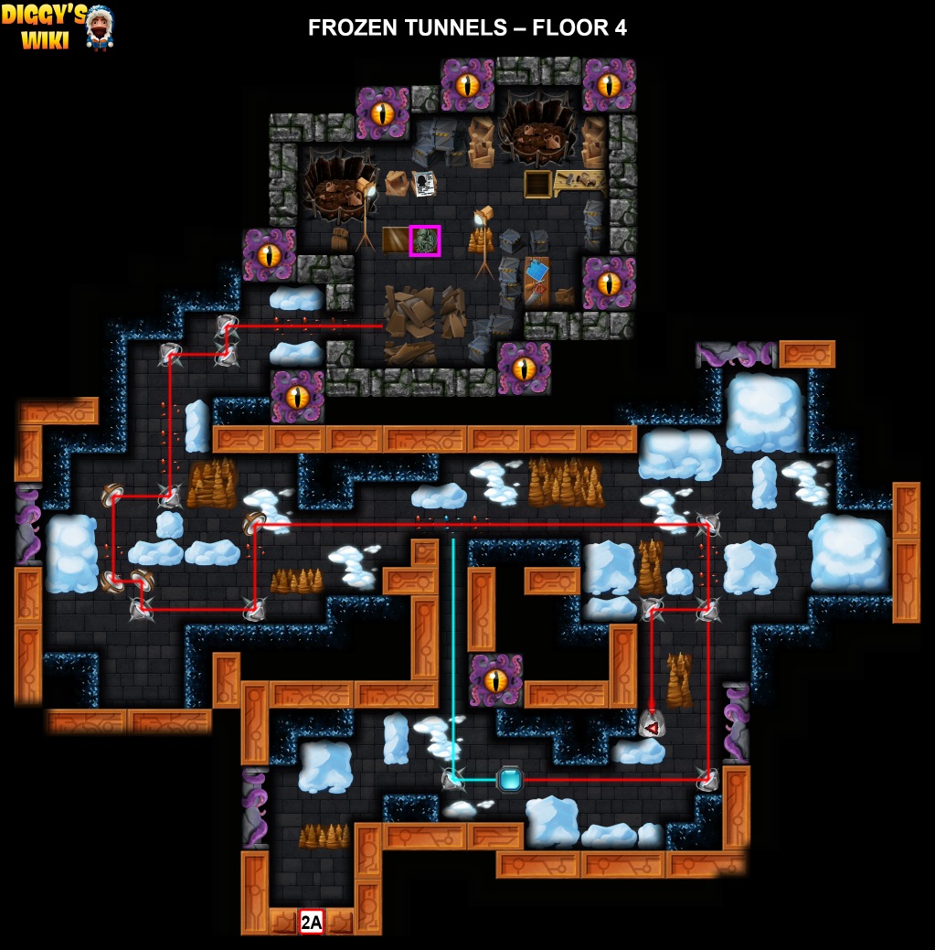 Frozen Tunnels Map 3