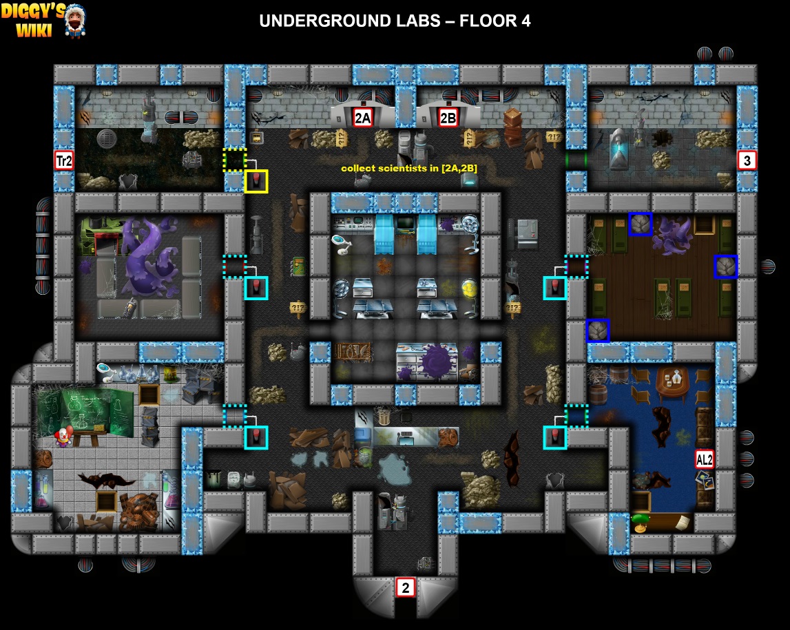 Underground Labs Map 3