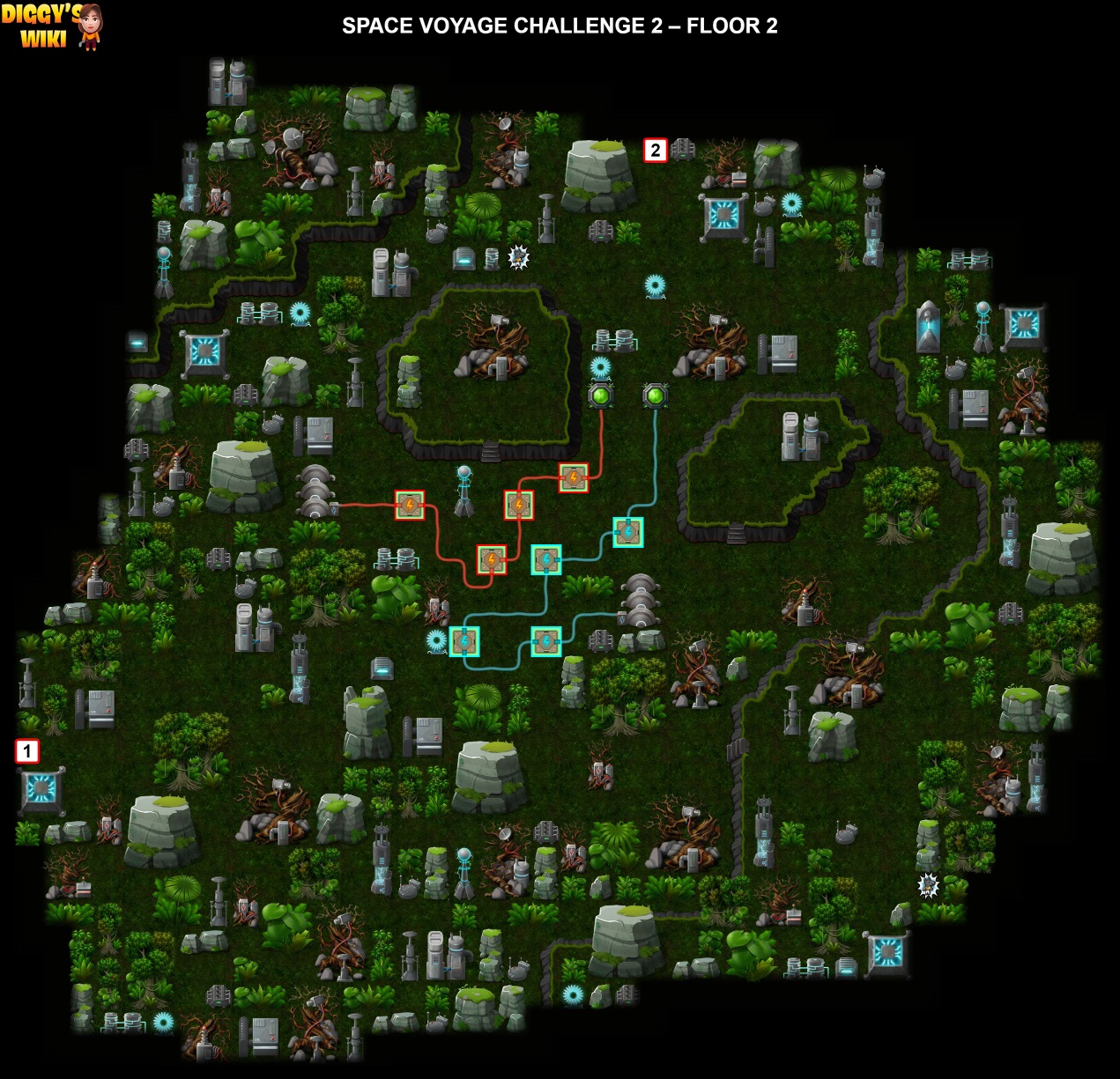 Space Voyage Challenge 2 Map 1