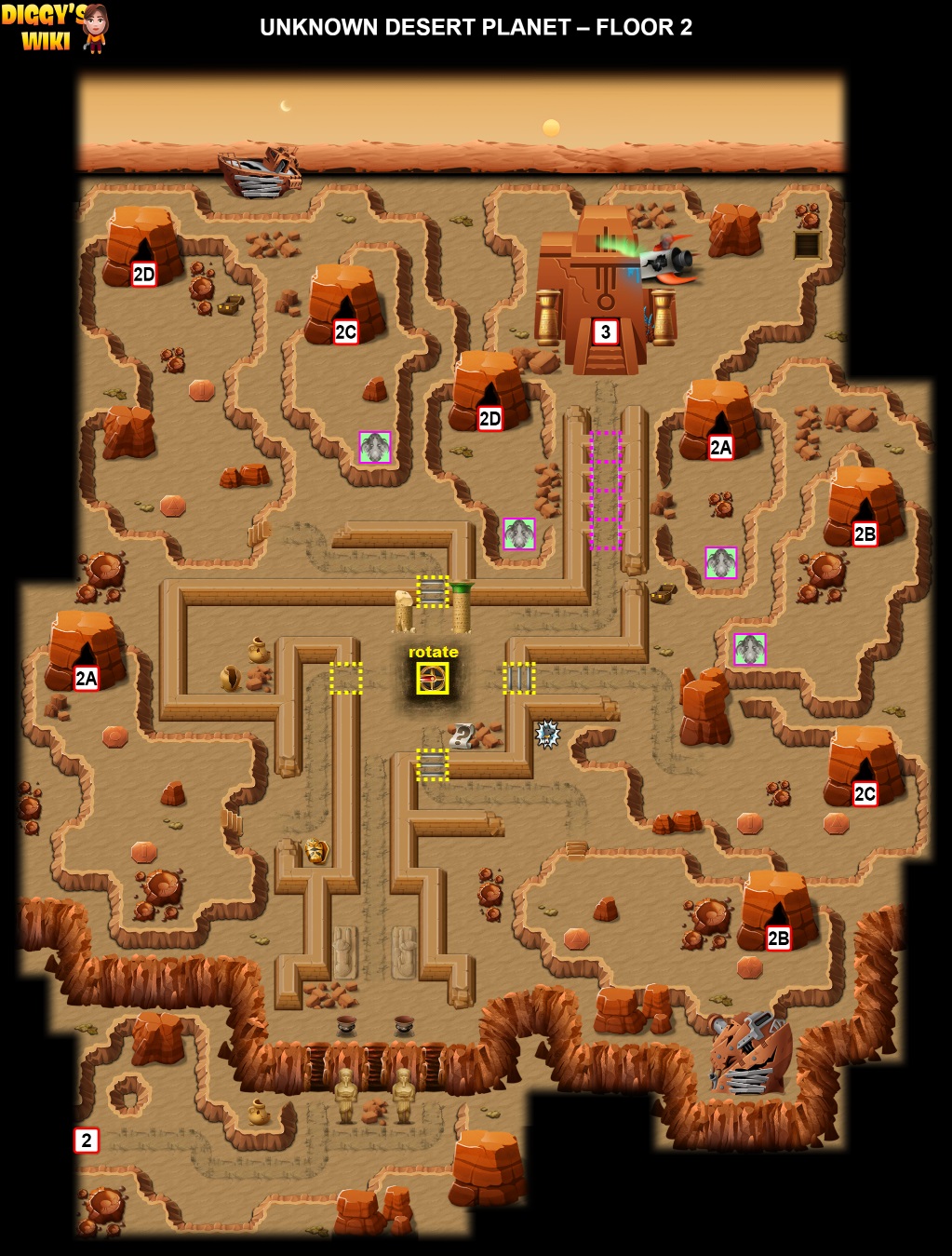 Unknown Desert Planet Map 0