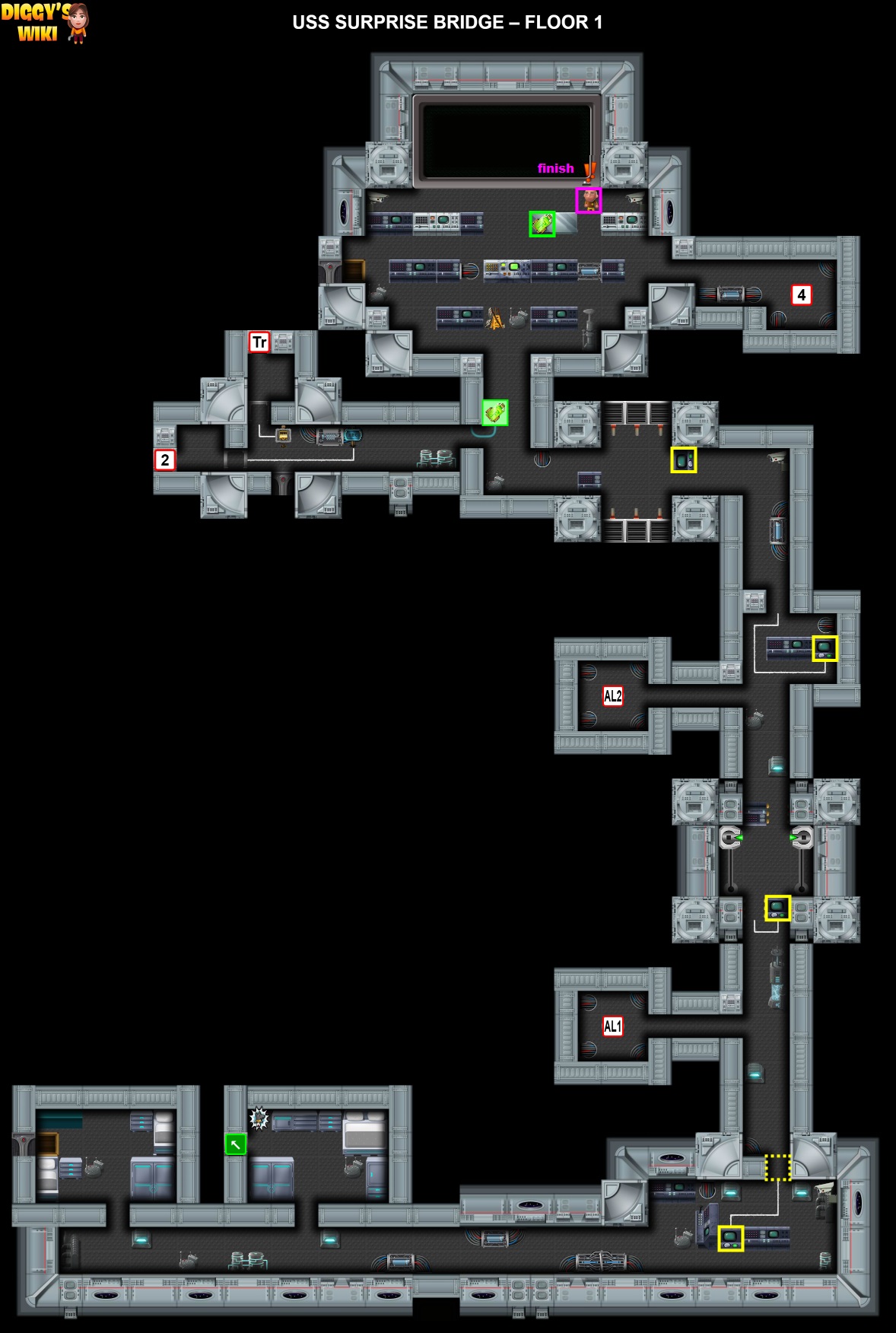 Uss Surprise Bridge Map 0