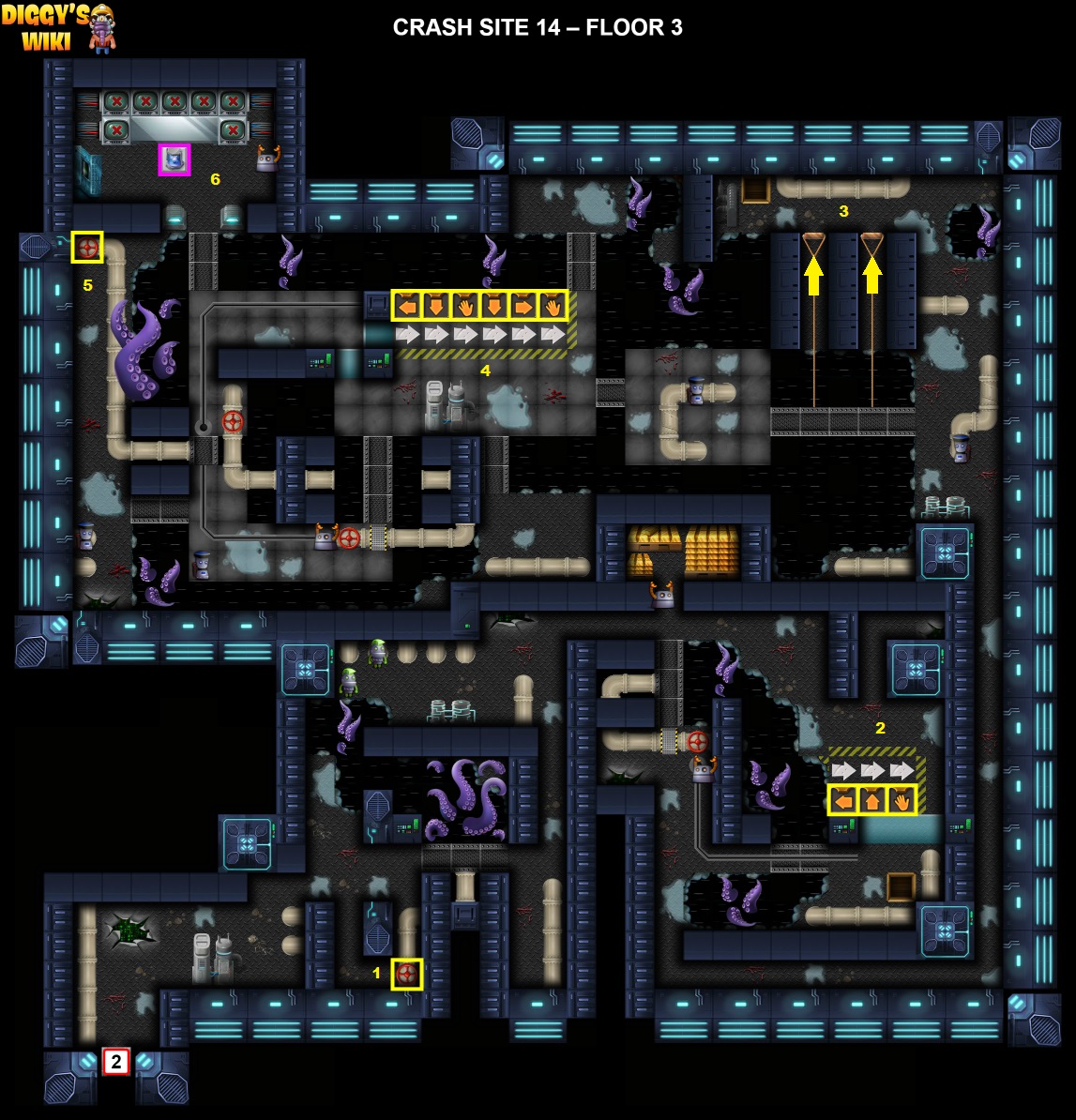 Crash Site 14 Map 2