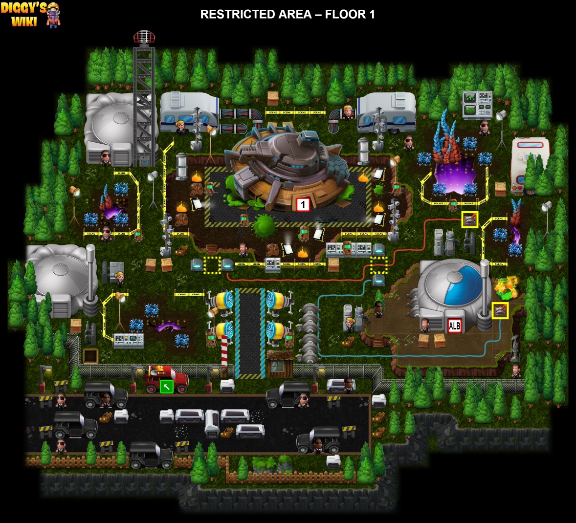 Restricted Area Map 0
