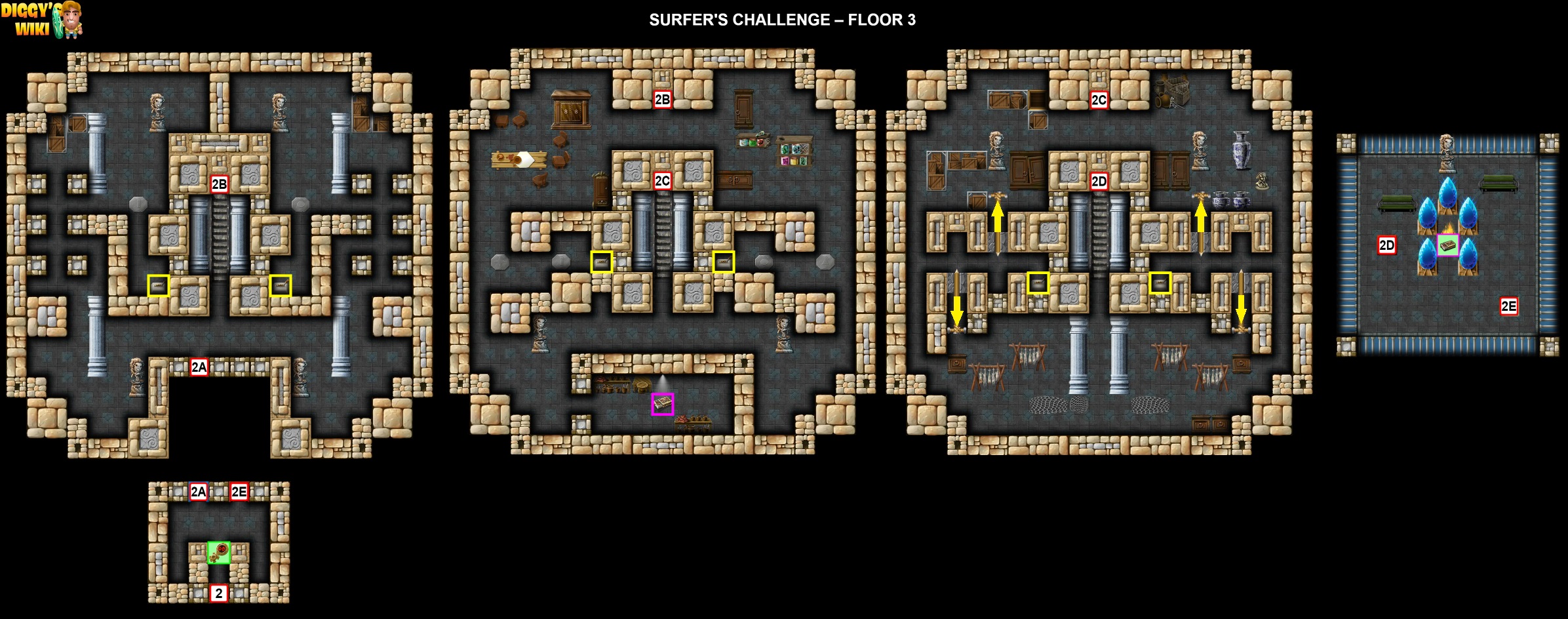 Surfer's Challenge Map 2