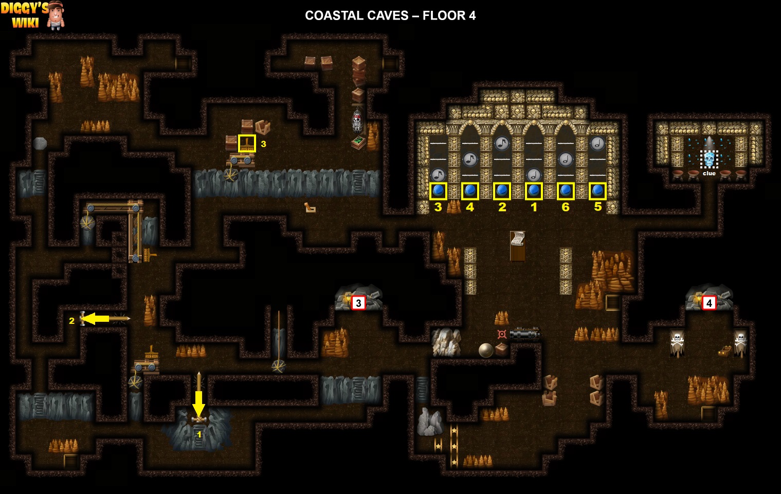 Coastal Caves Map 3