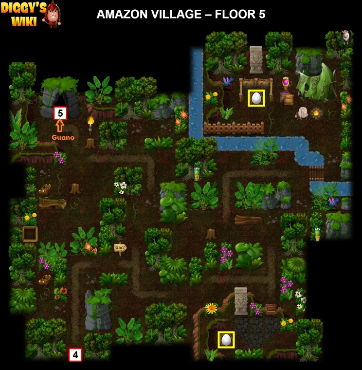 Amazon Village Map 5