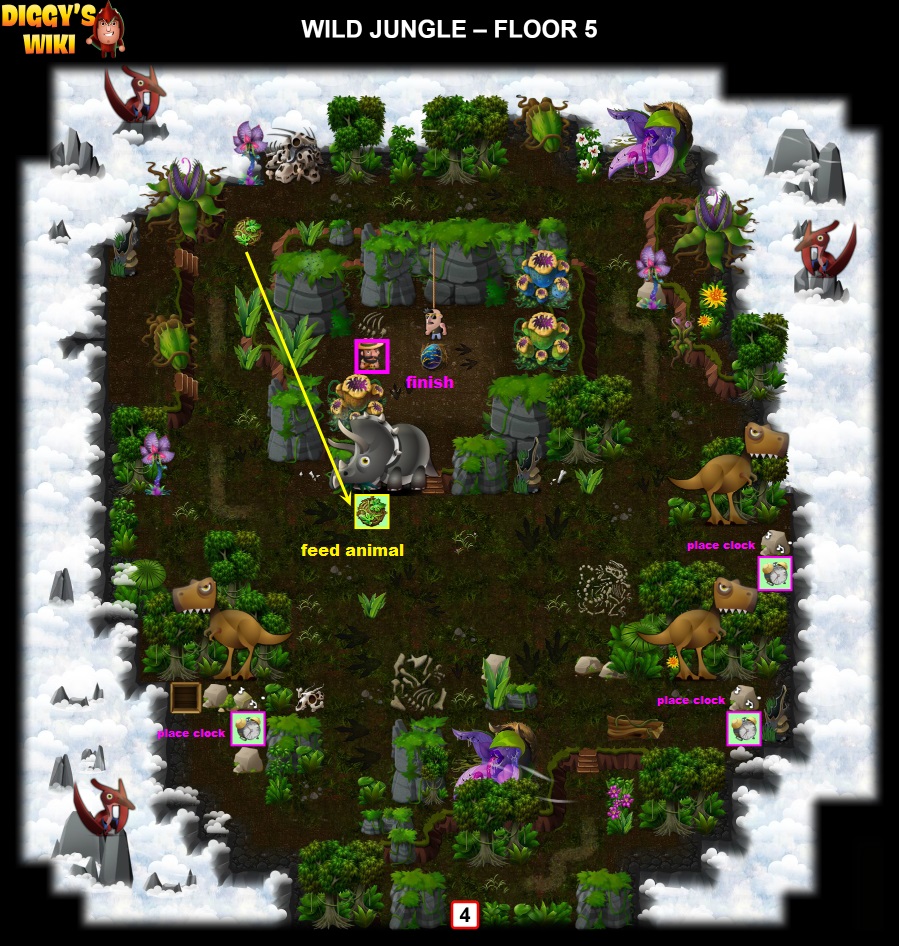 Wild Jungle Map 4