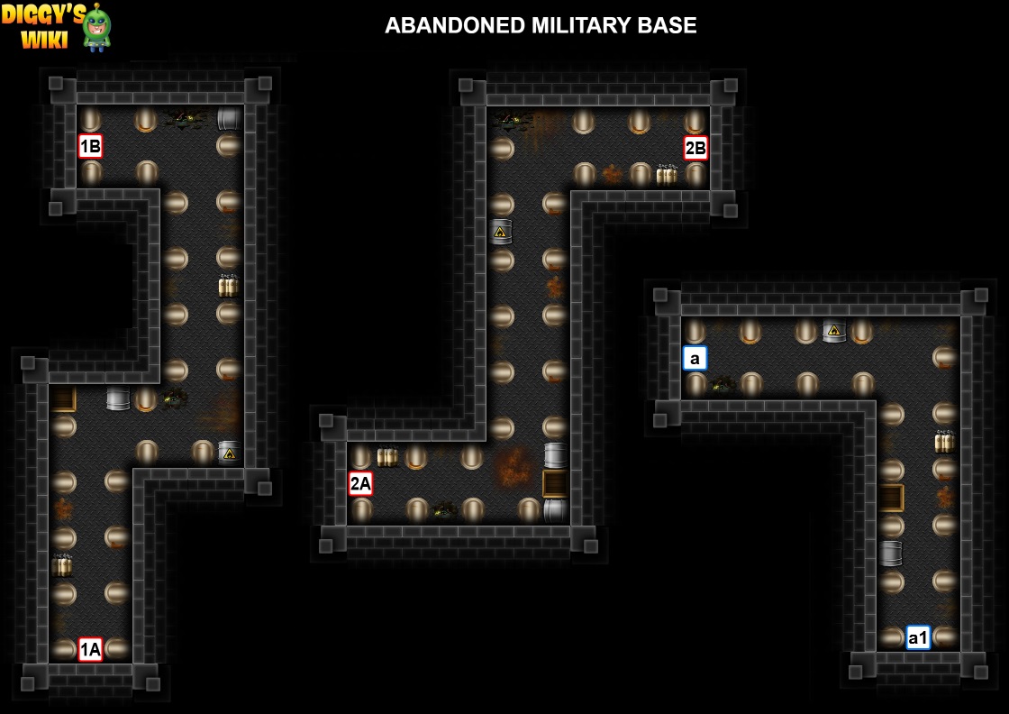 Abandoned Military Base Map 1