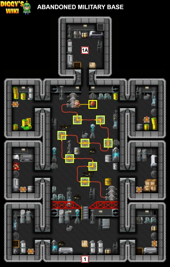Abandoned Military Base Map 2