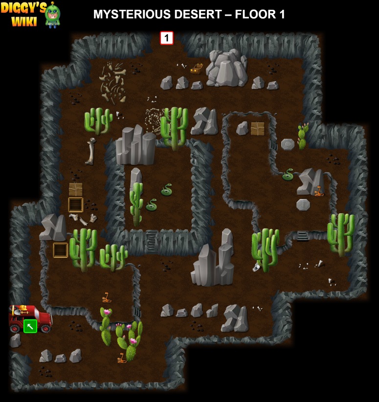 Mysterious Desert Map 0