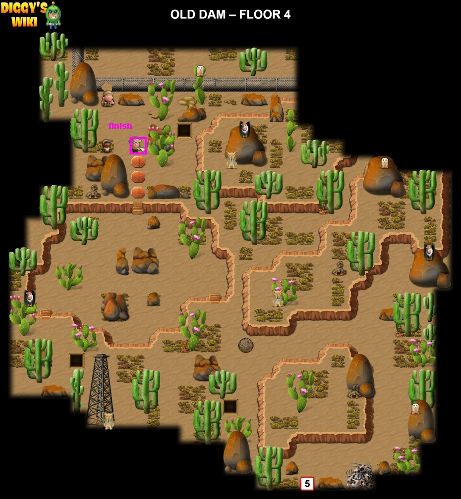 Old Dam Map 3