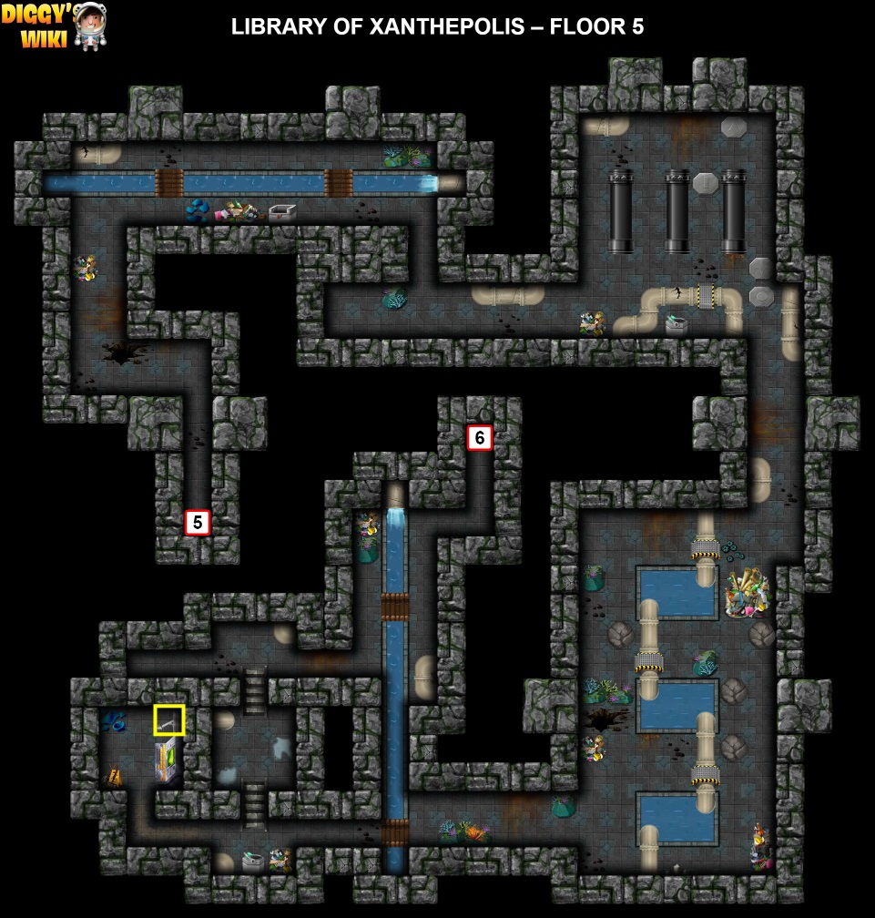 Library Of Xanthepolis - Diggy's Adventure | Diggy's Guide