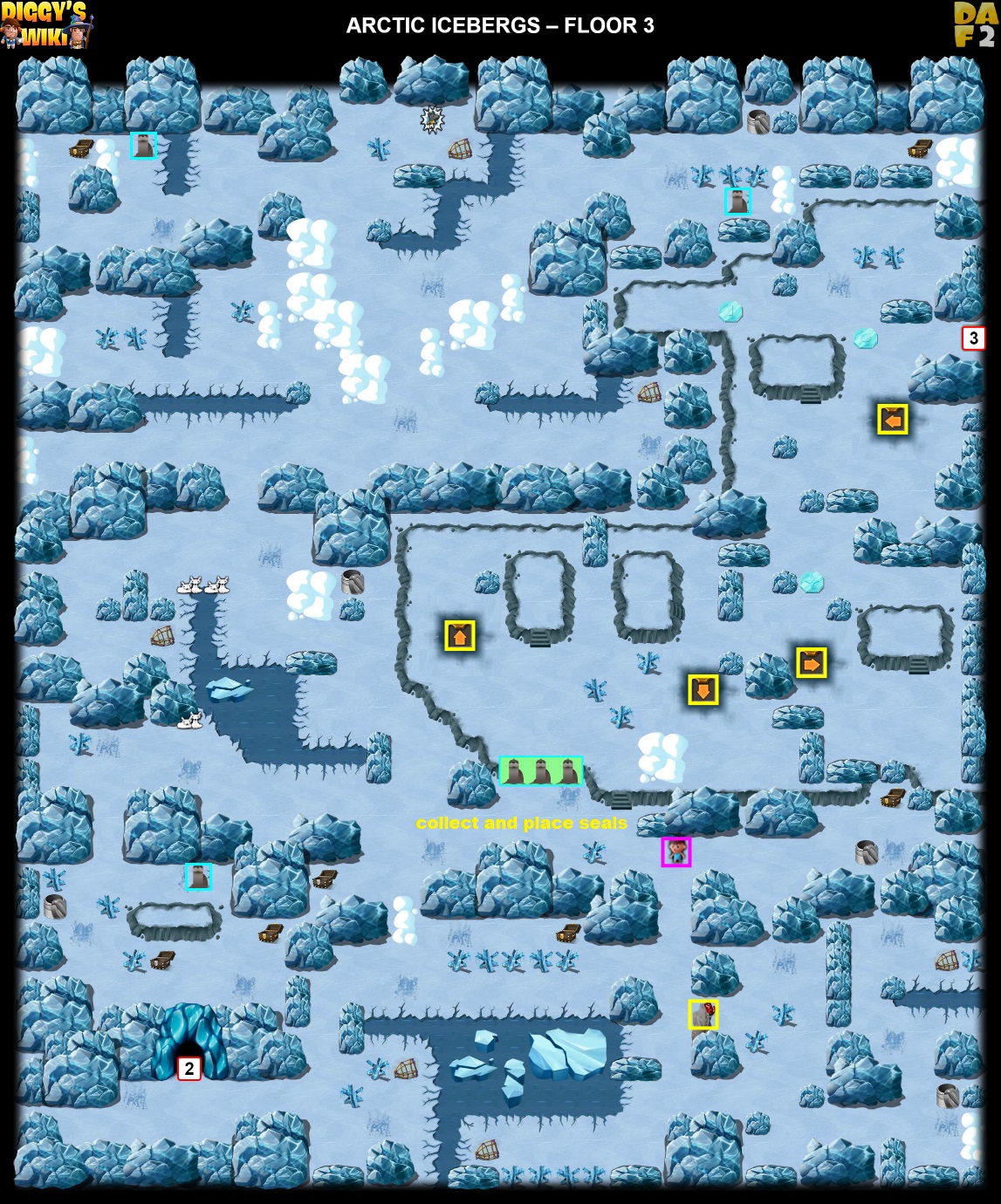 Winter Iceberg in Plaza & Jackhammer Emote - Suggestions - PixelTail Games  - Creators of Tower Unite!